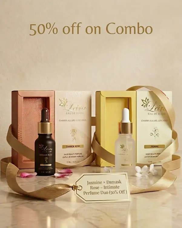 Jasmine × Damask Rose – Intimate Perfume Duo