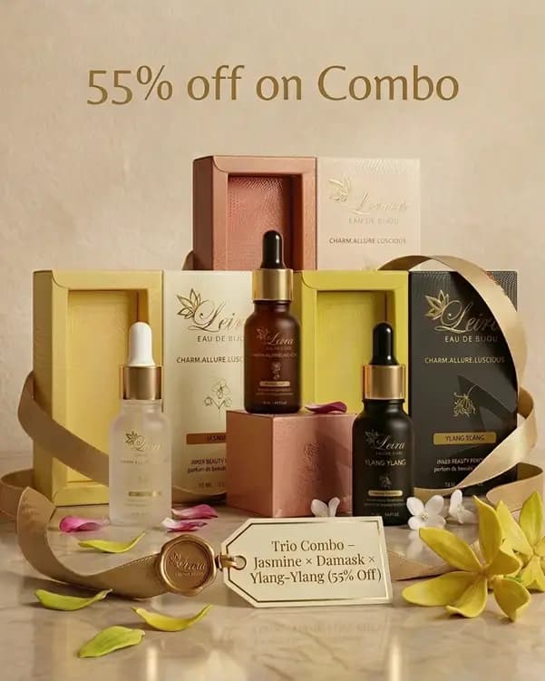 The Premium Trio — Jasmine × Damask × Ylang-Ylang