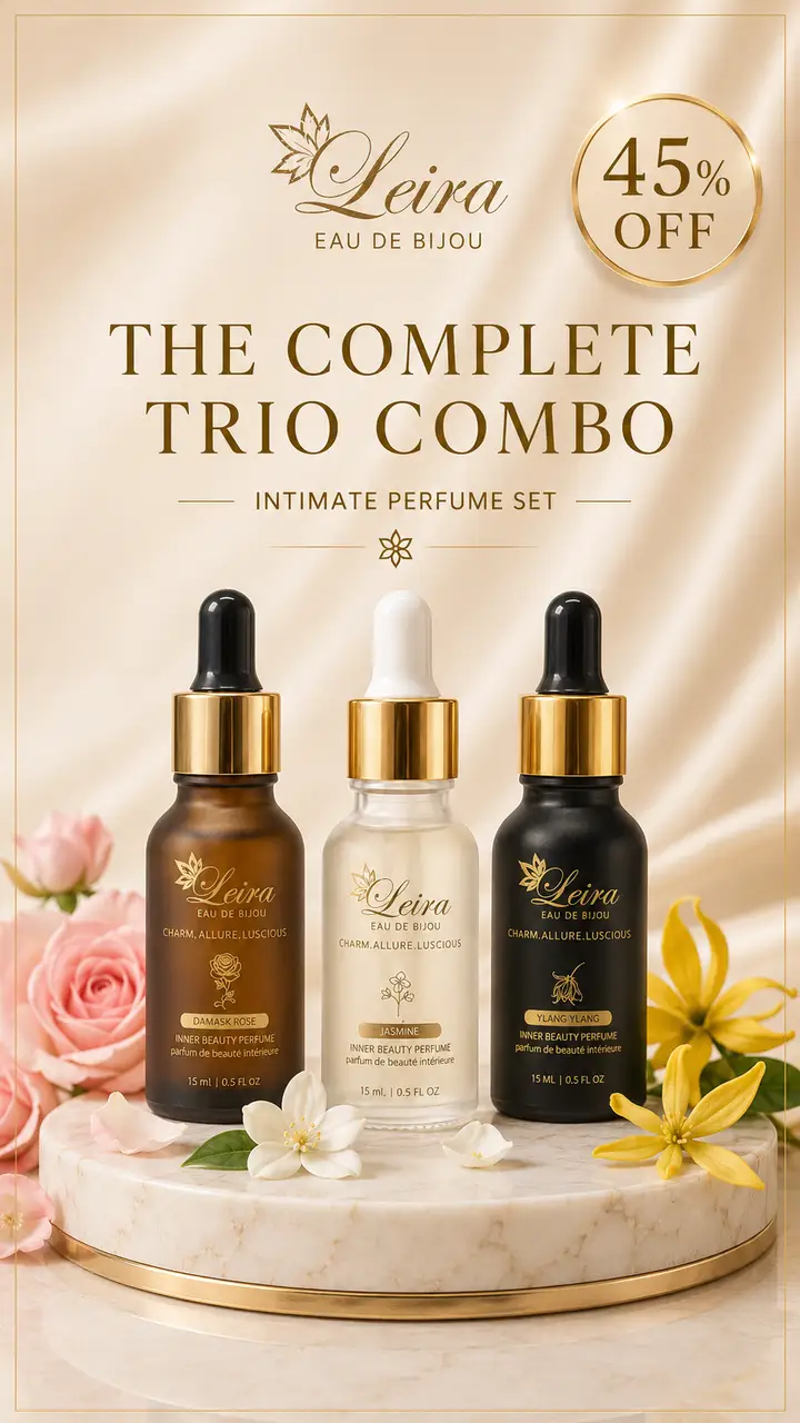 The Complete Trio — All 3 Intimate Perfume Teaser