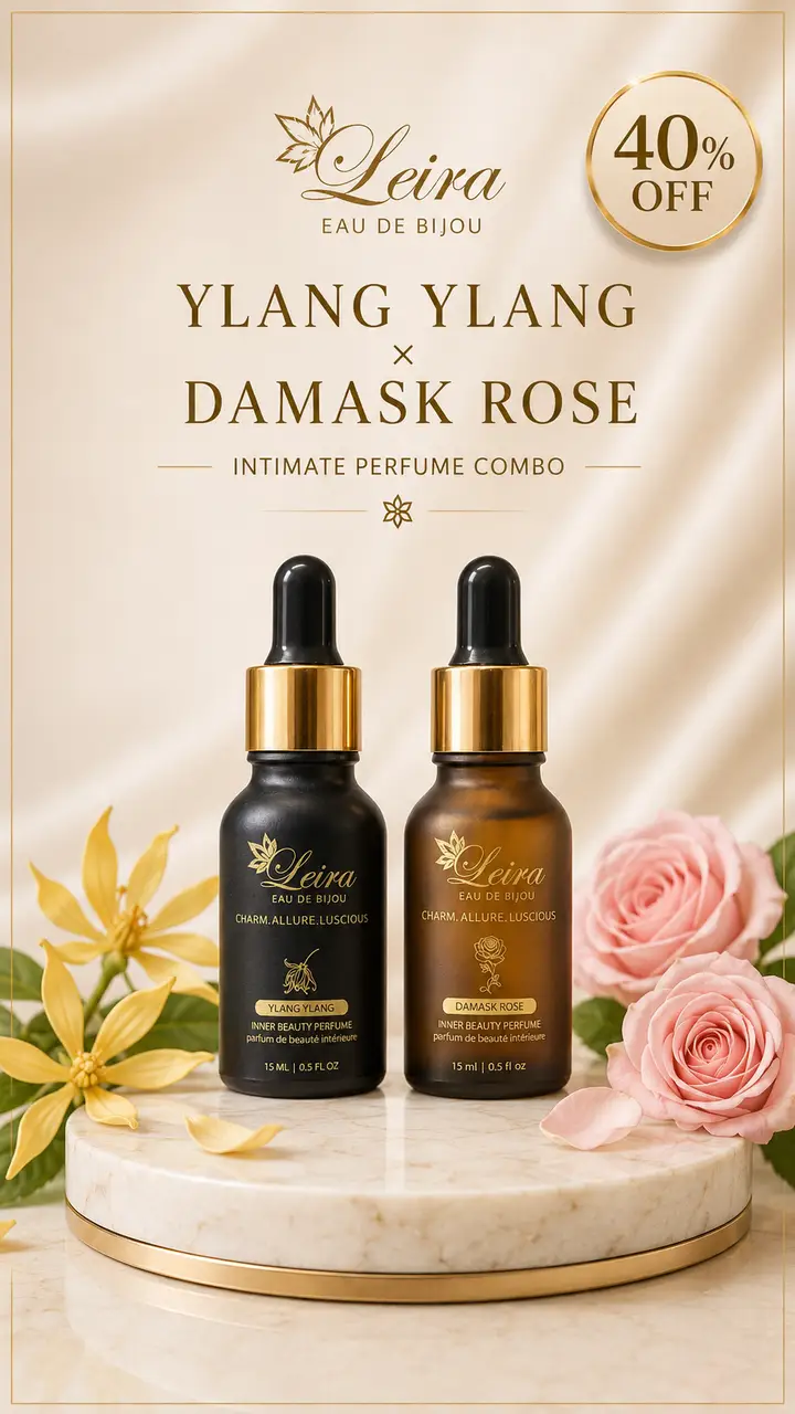 Damask Rose × Ylang Ylang Intimate Perfume Teaser